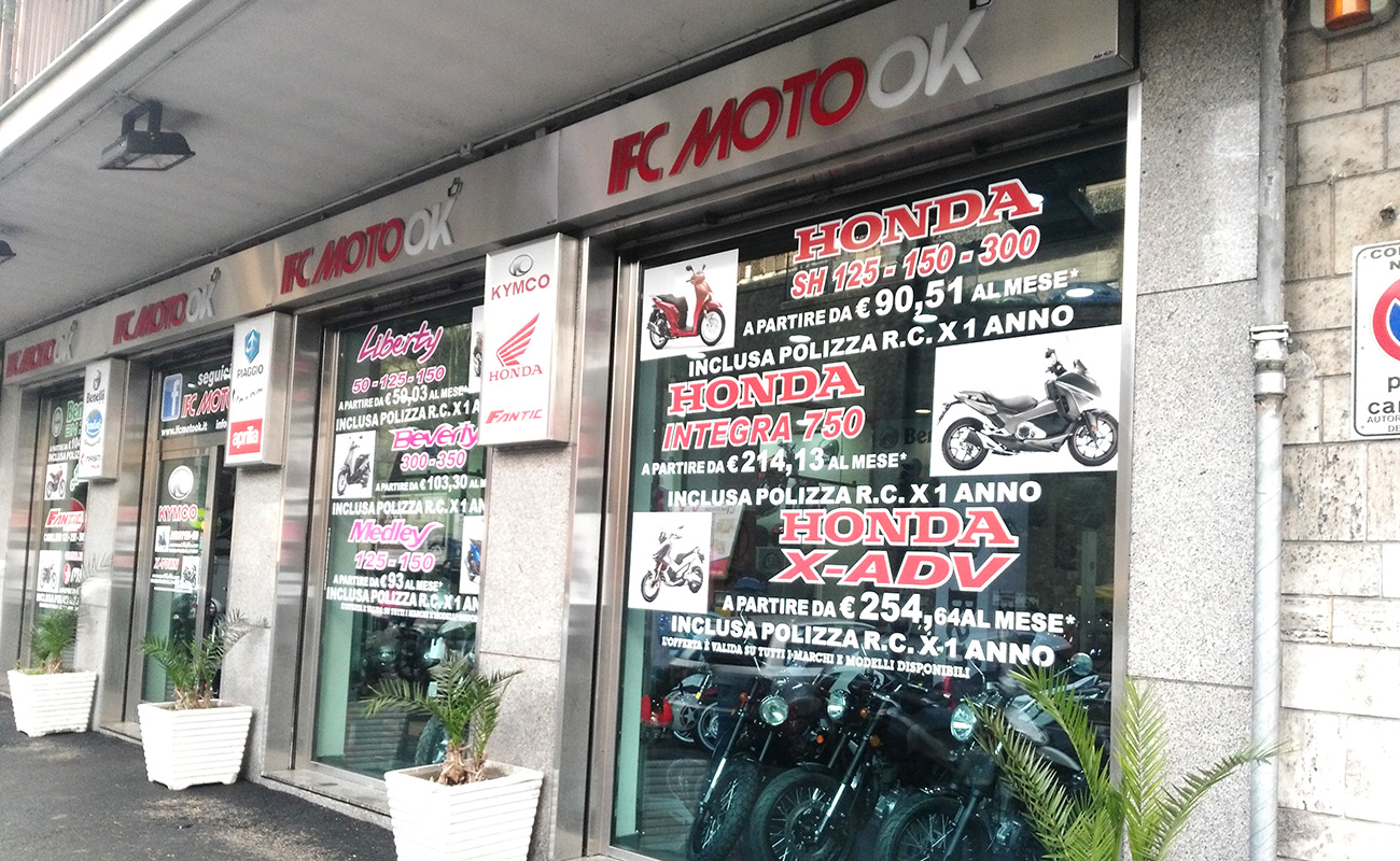 IFC Motook showroom Napoli